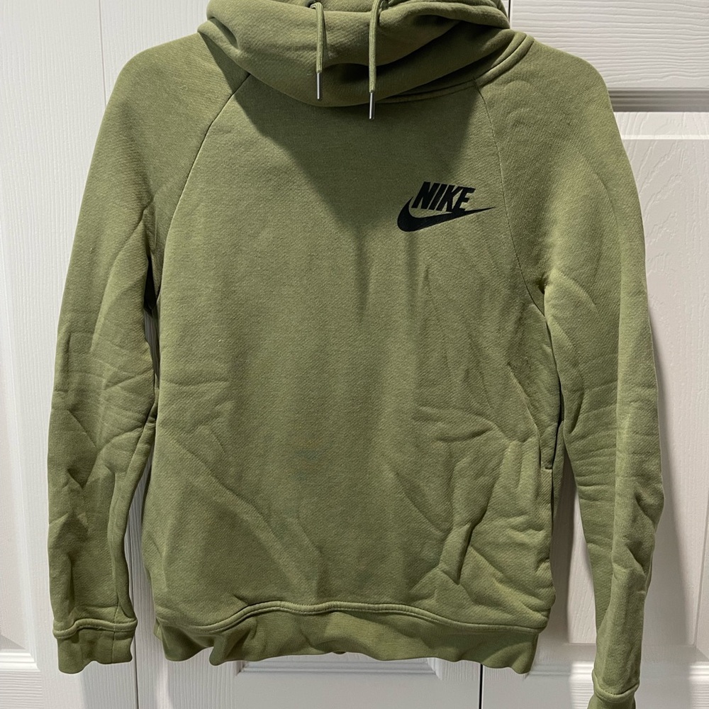 Nike Olive Green Hoodie